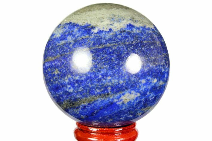 Polished Lapis Lazuli Sphere - Pakistan #149360